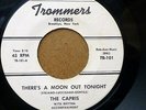 CAPRIS doo wop 45 There's a moon out tonight  Indian Girl on VG++ TROMMERS w4869