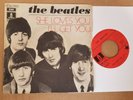 THE BEATLES  rare french SP 45  ODEON  SHE LOVES YOU 1973