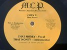 NEW ORLEANS RAP HIP HOP 12' CORY C. THAT MONEY / PUMP THE FUNK MCP 1054 MINT-