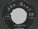 THE WAILERS Love & Affection / Teenager In Love og Ska Beat UK 45 VG+ LISTEN