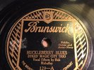 78 Rpm; Dykes' Magic City Trio; Huckleberry Blues; & Free Little Bird ; Brun-129