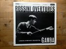 Pierino Gamba Rossini Overtures VG Vinyl Record SXL 2266 WBG Label Ed1