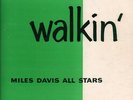 MILES DAVIS ALL STARS Walkin' LP VINYL  (32098) UK Prestige 1959