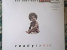 Ready To Die The Notorious B.I.G Red White Black Splatter Vinyl Me Please LP VMP