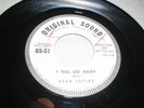 ADAM SAYLOR I Will Go Away/Drive 'Em to the Back of the Hat 45 Promo Garage Rock