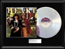 HEART LITTLE QUEEN WHITE GOLD SILVER PLATINUM TONED RECORD LP RARE NON RIAA