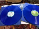 BEATLES. 1967&1970 ORIGINAL BLUE VINYL. NEAR MINT RECORDS