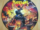 MANOWAR - METAL WARRIORS * PICTURE DISC * VINYL LP * ORIGINAL SIGNIERT * SIGNED