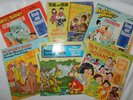 6 Books Records 45 RPM Stories Children Reading Peter Pan Read Here VTG Vinyl
