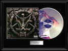 SLAYER DIVINE INTERVENTION RARE WHITE GOLD SILVER PLATINUM TONE RECORD LP VINYL