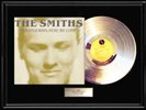 THE SMITHS STRANGEWAYS HERE WE COME  WHITE GOLD SILVER PLATINUM TONE RECORD