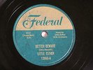 50's DOOWOP LITTLE ESTHER Better Beware / I'll Be There FEDERAL 12065