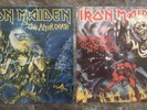 Iron Maiden 2x LP Record Vinyl Albums. Live After Death, The Number Of The Beast