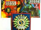 3 x DEEP HEAT House, Hip Hop & Dance Compilation Double Vinyl LPs 3,4 & 5 - VG+