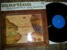 MARTINU - String Quartet NO. 5 & 6 Janacel / Vlach Q.- ´62 LP  / Czech / M/NM