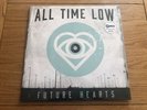ALL TIME LOW FUTURE HEARTS CLEAR WITH WHITE SPLATTER VINYL LP NEW SEALED