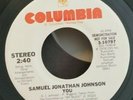 Samuel Jonathan Johnson Columbia 3-10797 YOU (RARE SOUL PROMO 45) PLAYS NEW