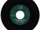 BUCK GRIFFIN-LIN 5030 RARE ROCKABILLY 45 RPM FIRST MAN TO STAND ON THE MOON VG+