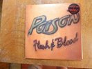 1990 LP FLESH AND BLOOD BY POISON-EX. CON-AS NEW-UNSEALED