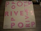 The Pop Rivets Greatest Hits    HANDSTAMPED LETTERPRESS SLEEVE NEAR MINT