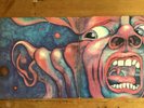 KING CRIMSON 1st LP  A4U/B4U. Island. Lips 9111. Vintage vinyl.