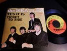 The Beatles ?– Ticket To Ride Picture Sleeve 45 VG+++ Capitol Yes It IS