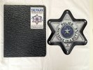 THE POLICE - Message In A Bottle - US 1980 A&M BADGE SHAPE PICTURE DISC & WALLET