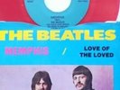 BEATLES Memphis / Love of the loved USA red vinyl 7