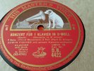 BACH KONZERT FUR KLAVIER IN D MOLL EDWIN FISCHER HMV DB4420-22