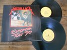 METALLICA  European Tour '90 2 X LP FRENCH PROMO EX LIMITED Unofficial ¡¡