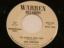 SAM MOULTRIE I'll Always Love You / Do Your Own Thing WARREN Soul PROMO Original