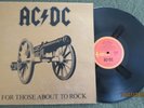 AC/DC - For Those About To Rock - 1981 Albert LP