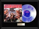 SCORPIONS LIVE LP WHITE GOLD SILVER PLATINUM TONE RECORD ALBUM NON RIAA