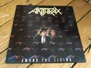 Anthrax - Among The Living LP 1986 Megaforce Island / Thrash Metal