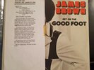 James Brown ?Get On The Good Foot 2 LP White Label Promo 1st Press DJ Cue Sheet