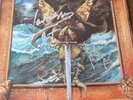 JETHRO TULL AUTOGRAPHED LP THE BROAD SWORD AND THE BEAST WITH COA