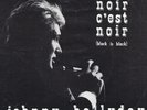 Vinyle pressage belge de Johnny Hallyday single Belgique 373877 Noir c'est noir