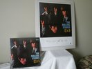 ROLLING STONES:12X5 LITHOGRAPH & CLEAR VINYL LP NEW, 584/2500,COA Included,Rare