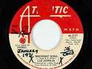 Hard Rock 45 - Led Zeppelin - Immigrant Song - Atlantic - single-sided promo