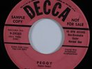 Doo Wop R&B 45 HOLLYWOOD FLAMES Peggy DECCA promo HEAR