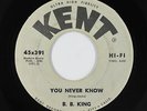 Blues 45 - B.B. King - You Never Know - Kent - mp3