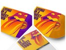 ROLLING STONES Living In A Ghost Town Purple & Orange Vinyl 10