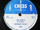 HOWLIN WOLF-OH RED ON CHESS BLUES 78RPM-NM