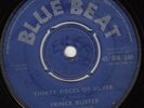 PRINCE BUSTER *THIRTY PIECES OF SILVER/ EVERYBODY SKA* 1964 UK BLUE BEAT REGGAE