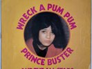 PRINCE BUSTER WRECK A PUM PUM LP BLUE BEAT UK 1969 DARK BLUE LABEL PRO CLEANED