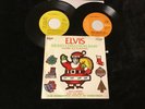 ELVIS PRESLEY 45 PROMO 74-0572 MERRY CHRISTMAS BABY 2 REC 1 PS RARE EX/VG/NM