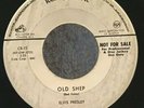 ELVIS PRESLEY Old Shep 1957 RCA Victor Rare Single Sided 45 CR-15 ORIGINAL ISSUE
