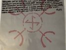 Boyd Rice “Ragnarok Rune” On World Serpent. WSB013. Red Viny. Etched. 1992. UK.
