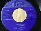 45 RPM Valentines RAMA 171 Lily Maebelle / Falling For You   VG+