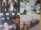 BLONDIE-X4 RECORDS-EAT TO THE BEAT-PARALLEL LINES-PLASTIC LETTERS-AUTO AMERICAN